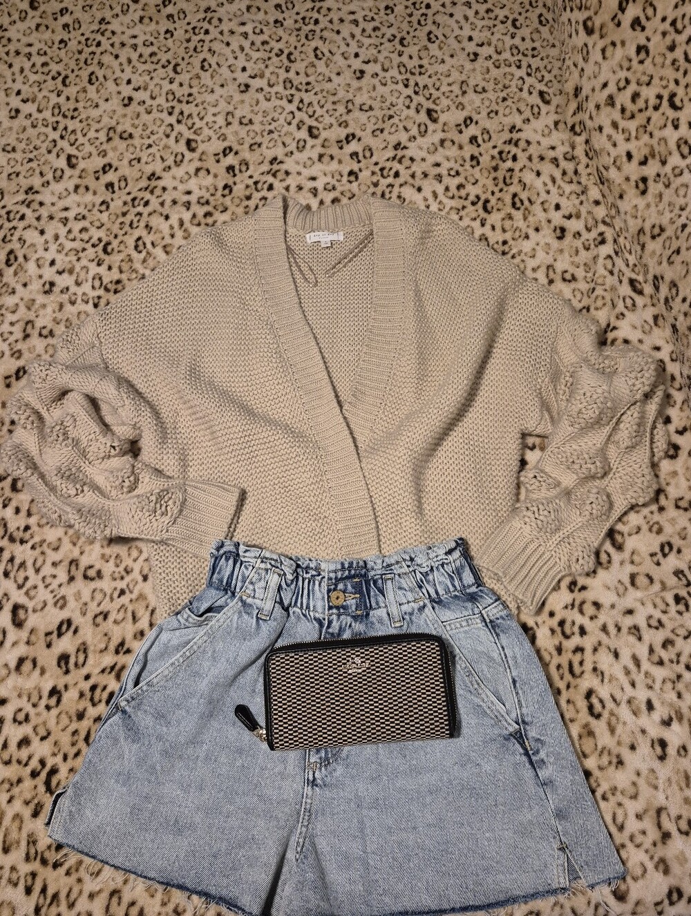 Blu Pepper Cream Cardigan